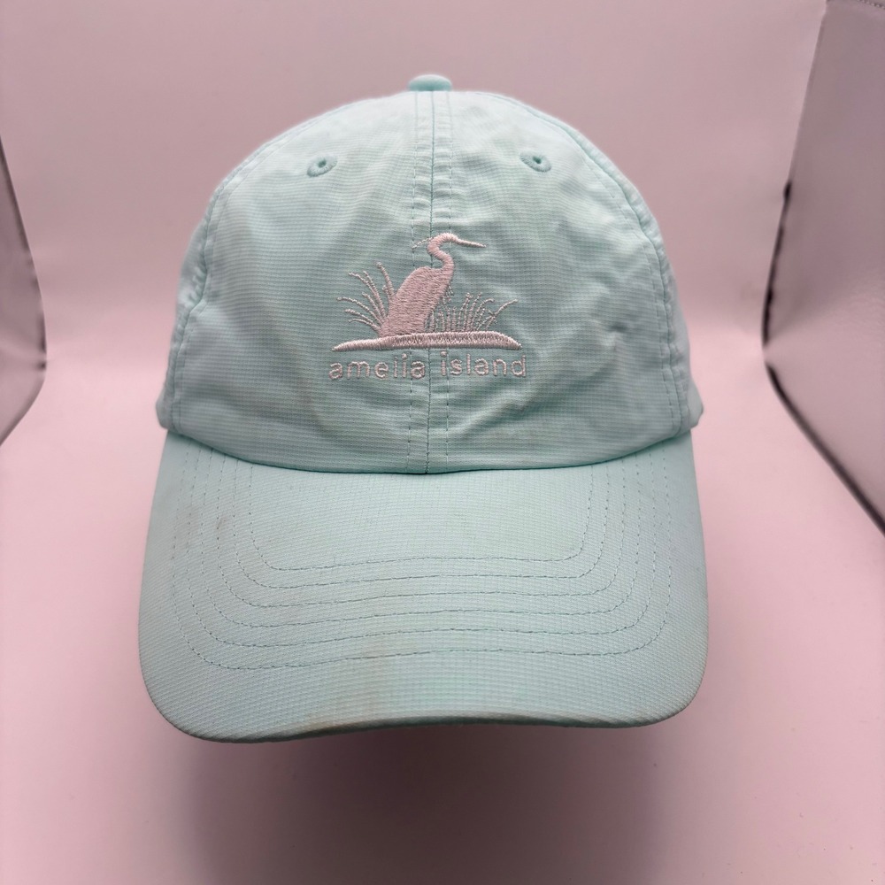 Imperial Amelia Island Heron Performance Hat Mint Green Adjustable Baseball Cap